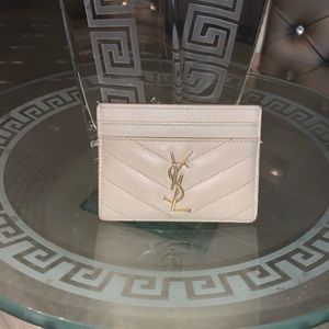 YSL card holder wallet